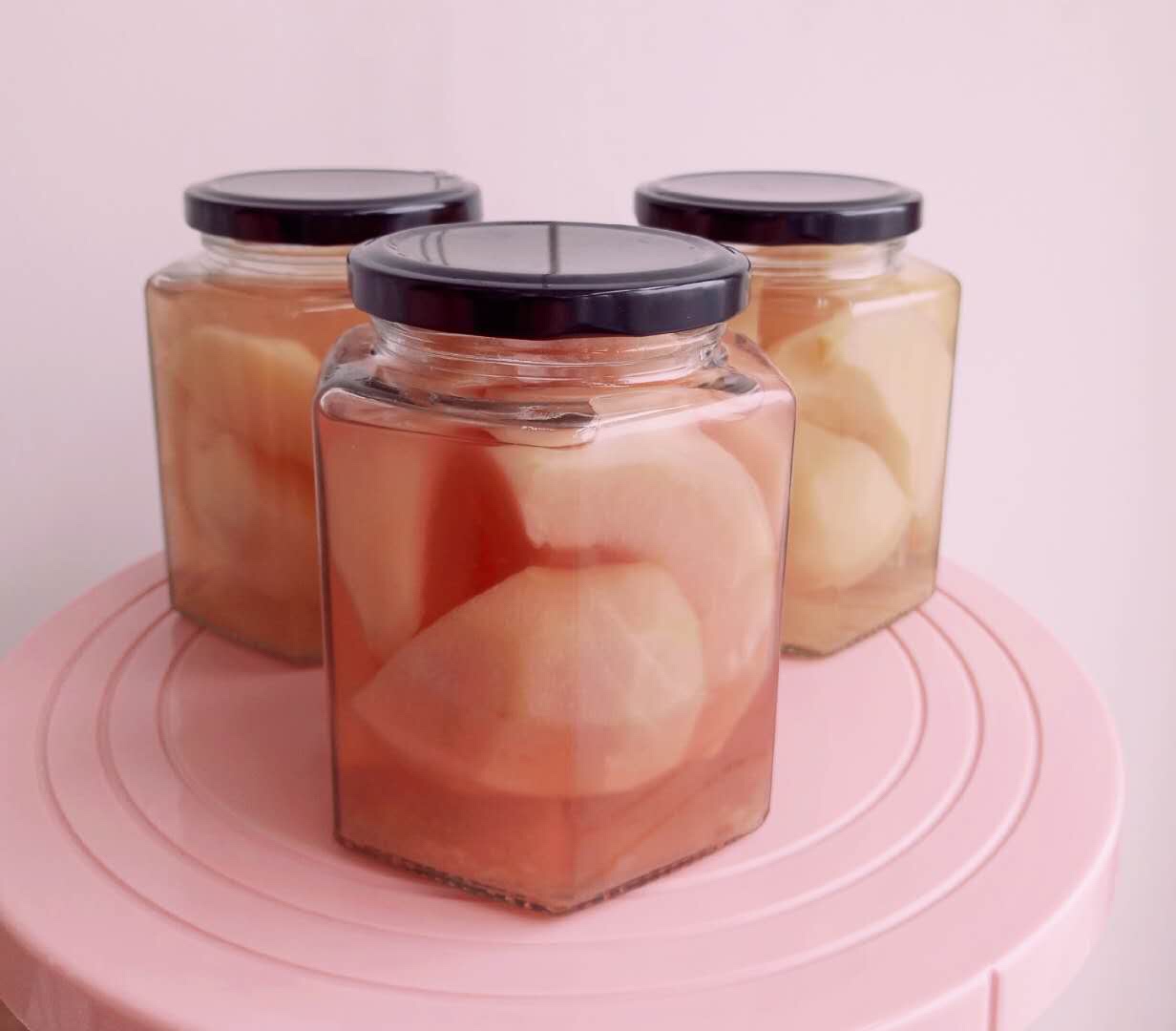 水蜜桃罐头黄桃罐头的做法