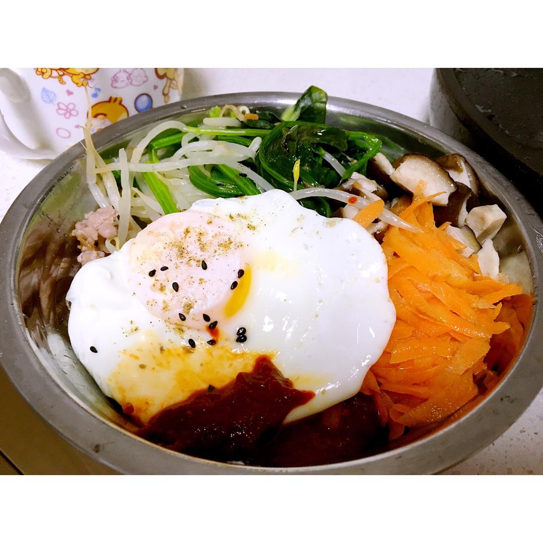 不用石锅的韩式拌饭