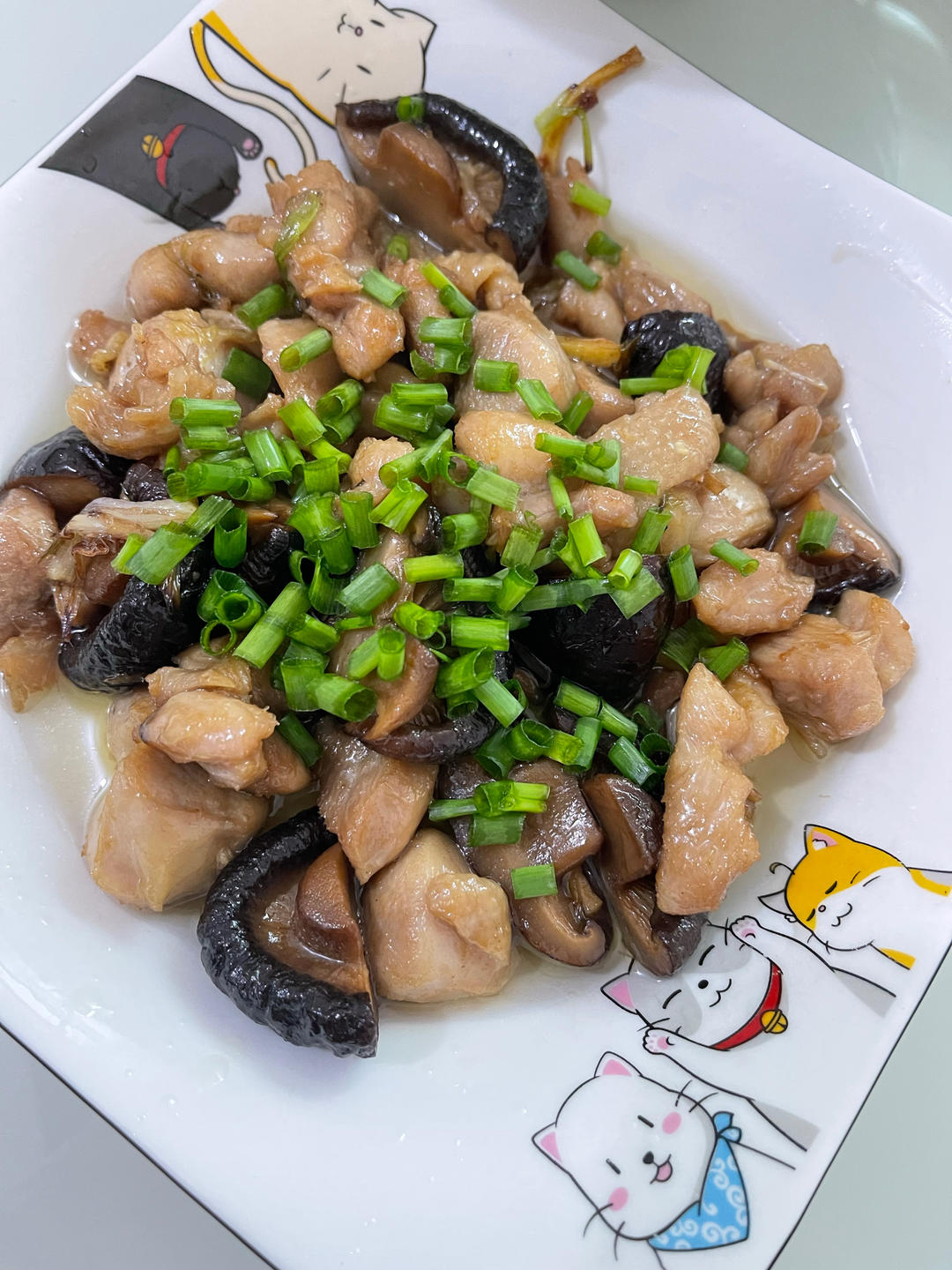 低脂低卡‼️ 家常菜‼️香菇滑鸡‼️好吃到停不下来