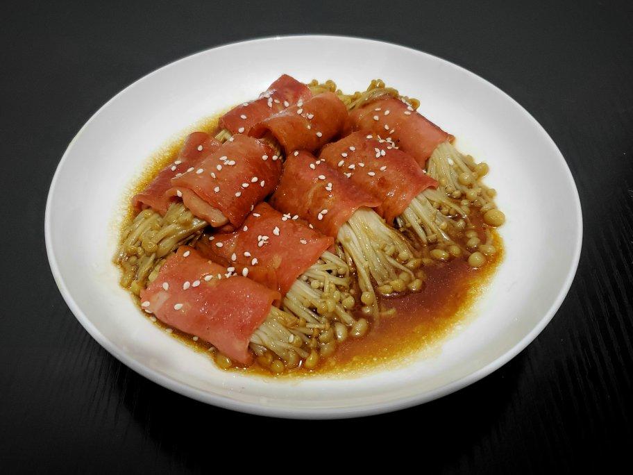 金针菇培根卷