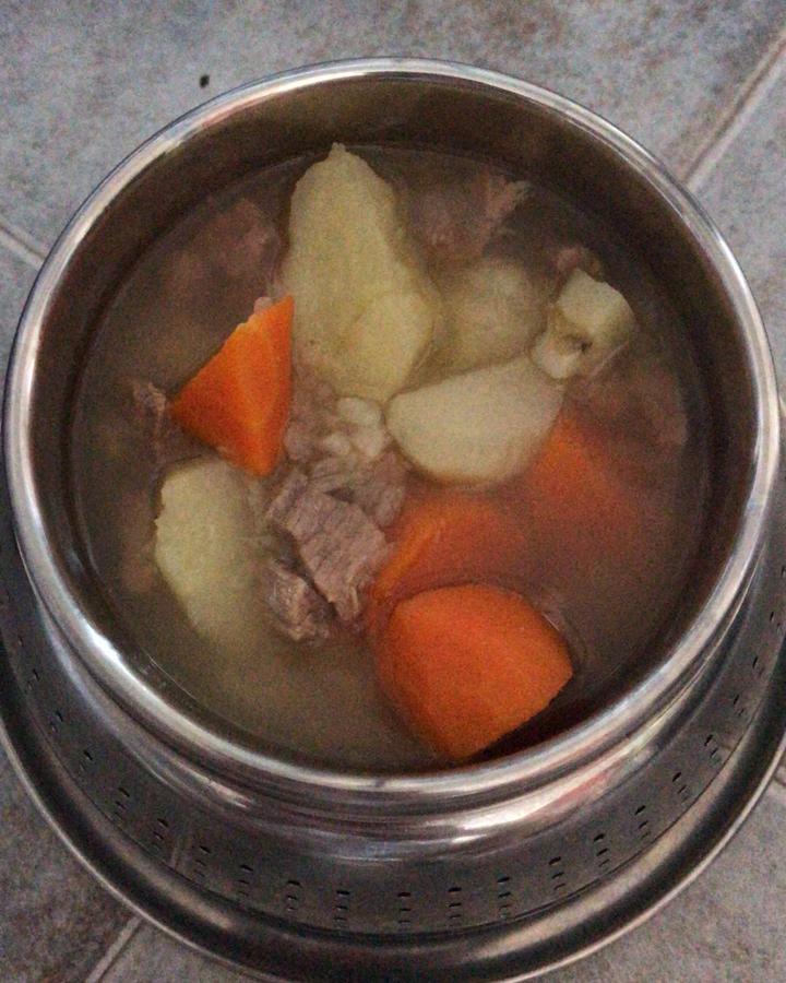 土豆山药炖牛肉（婴儿辅食）