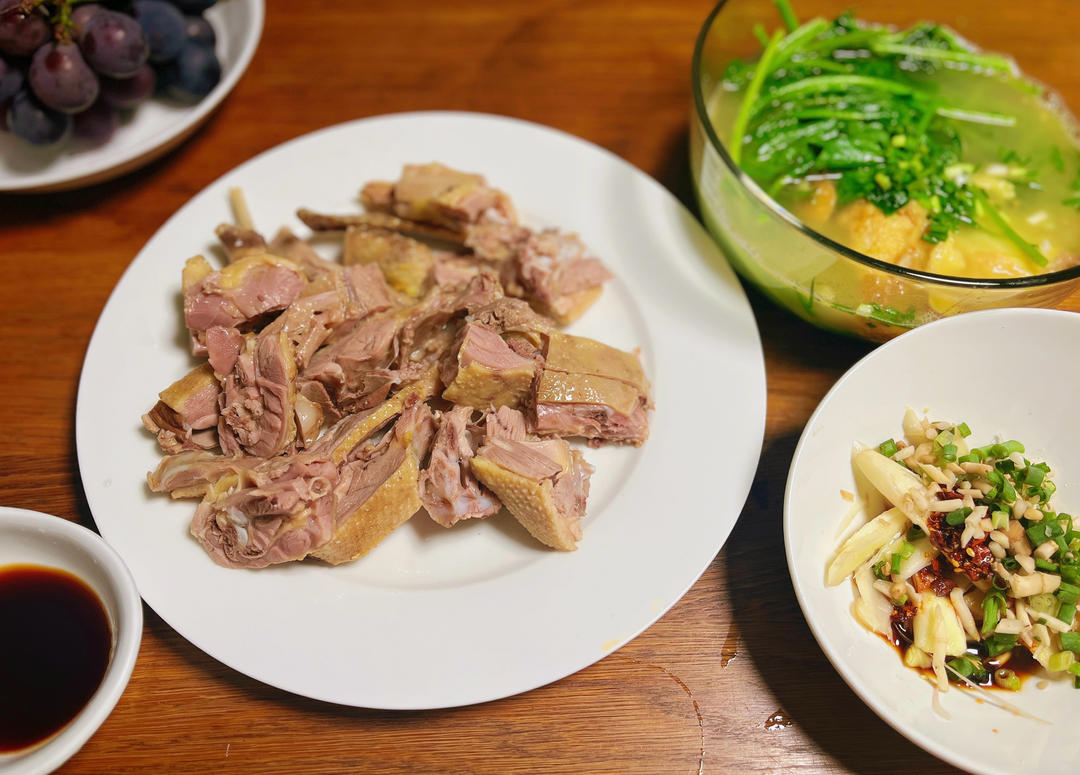 夏天的半只盐水鸭