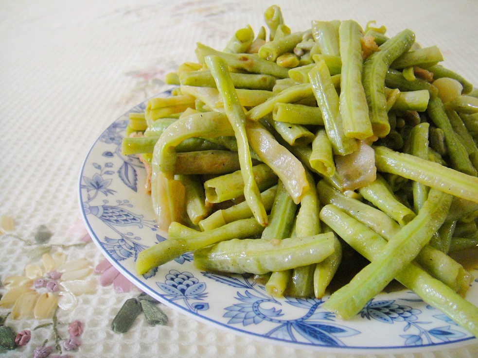 肉丝长豆角