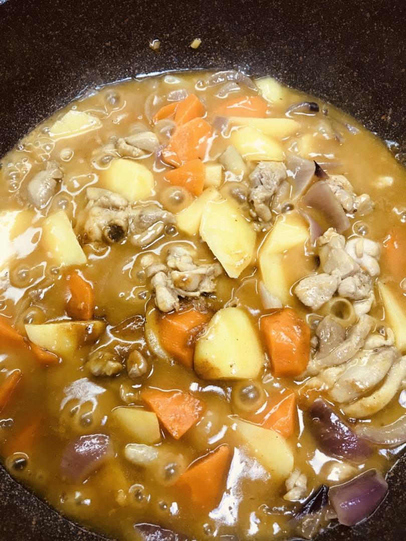 咖喱土豆鸡块-做饭小白必备