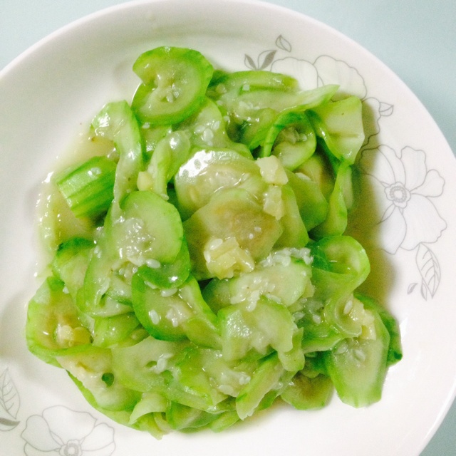 清炒丝瓜（川味家常做法）