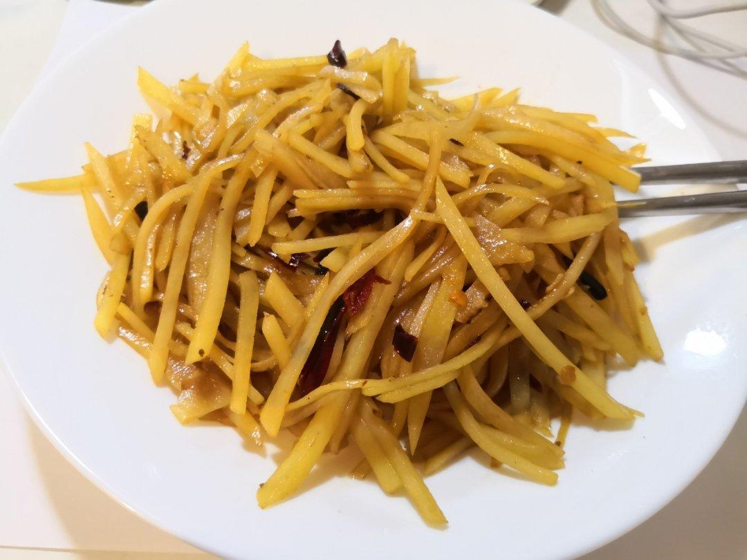 🌶️5分钟搞定“酸辣土豆丝”超级好吃开胃