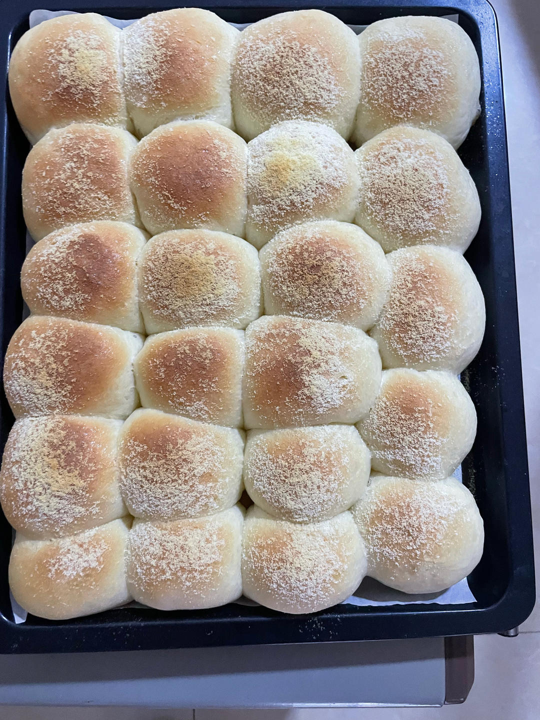 云朵牛奶小面包（无油低糖）❗️免揉面免手套膜❗️