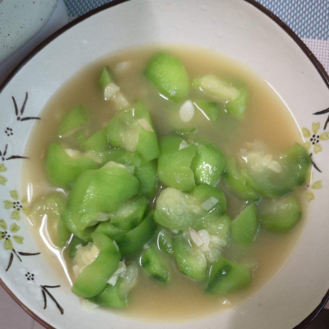 蚝油炒丝瓜