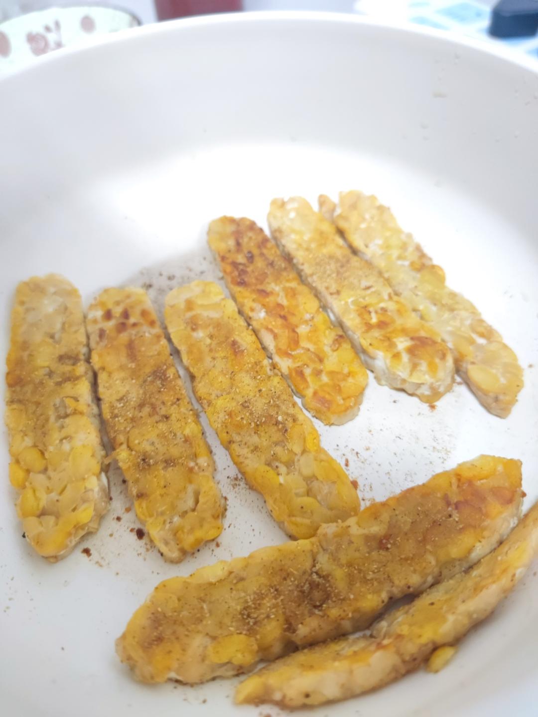 纯净素料理——椒盐天贝