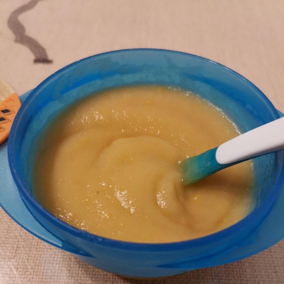 辅食-红薯泥米粉
