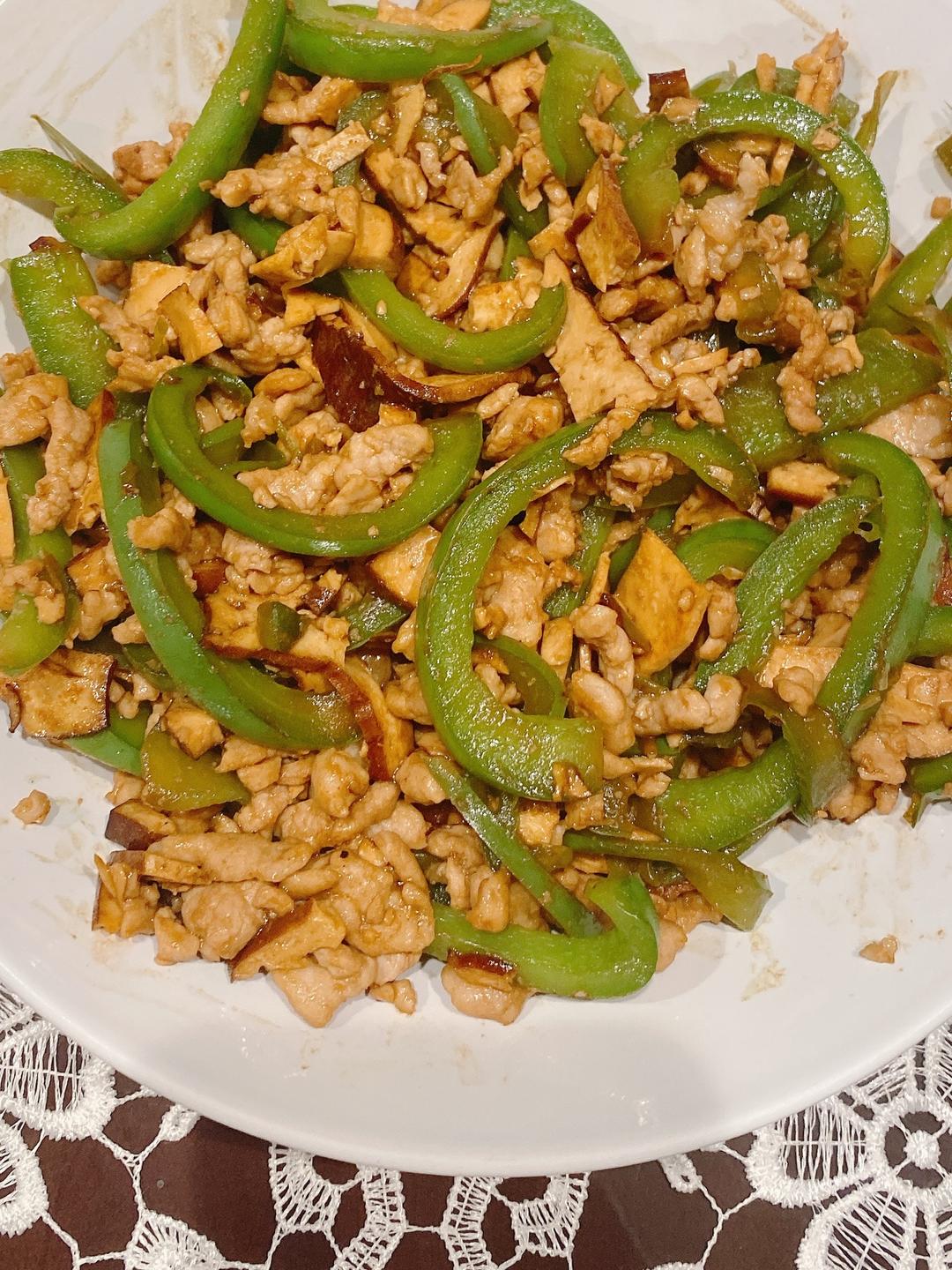 香干肉丝的做法