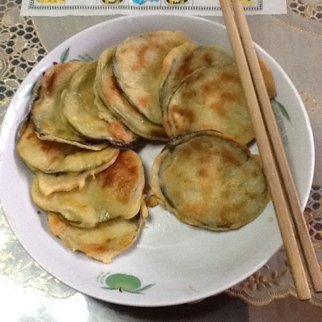 夏日煎茄饼