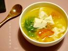 杂蔬三文鱼味增汤