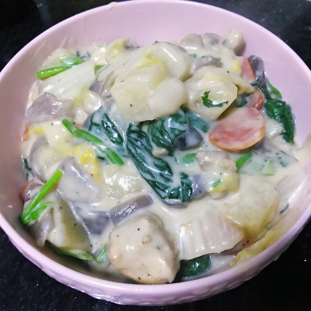 奶油炖菜