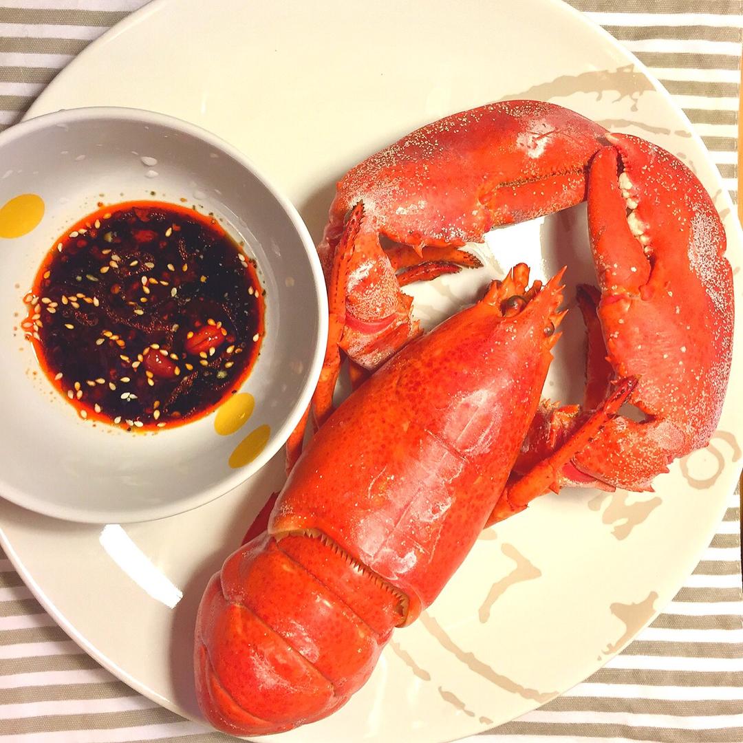 龙虾两吃 清蒸+煲粥
