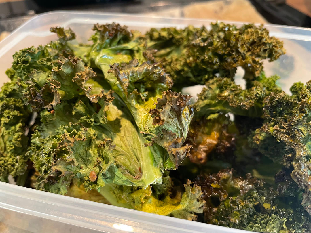 🥬羽衣甘蓝脆
超级健康的健身零食