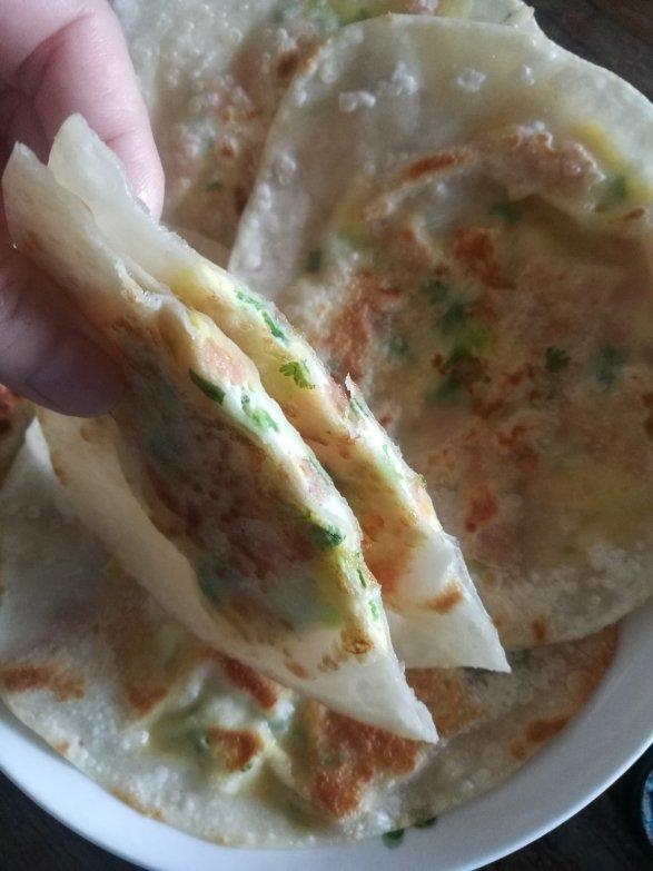 天台小吃—肉麦饼灌蛋