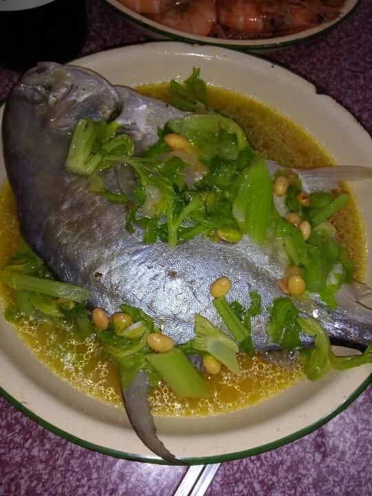 豆豉蒸金昌鱼