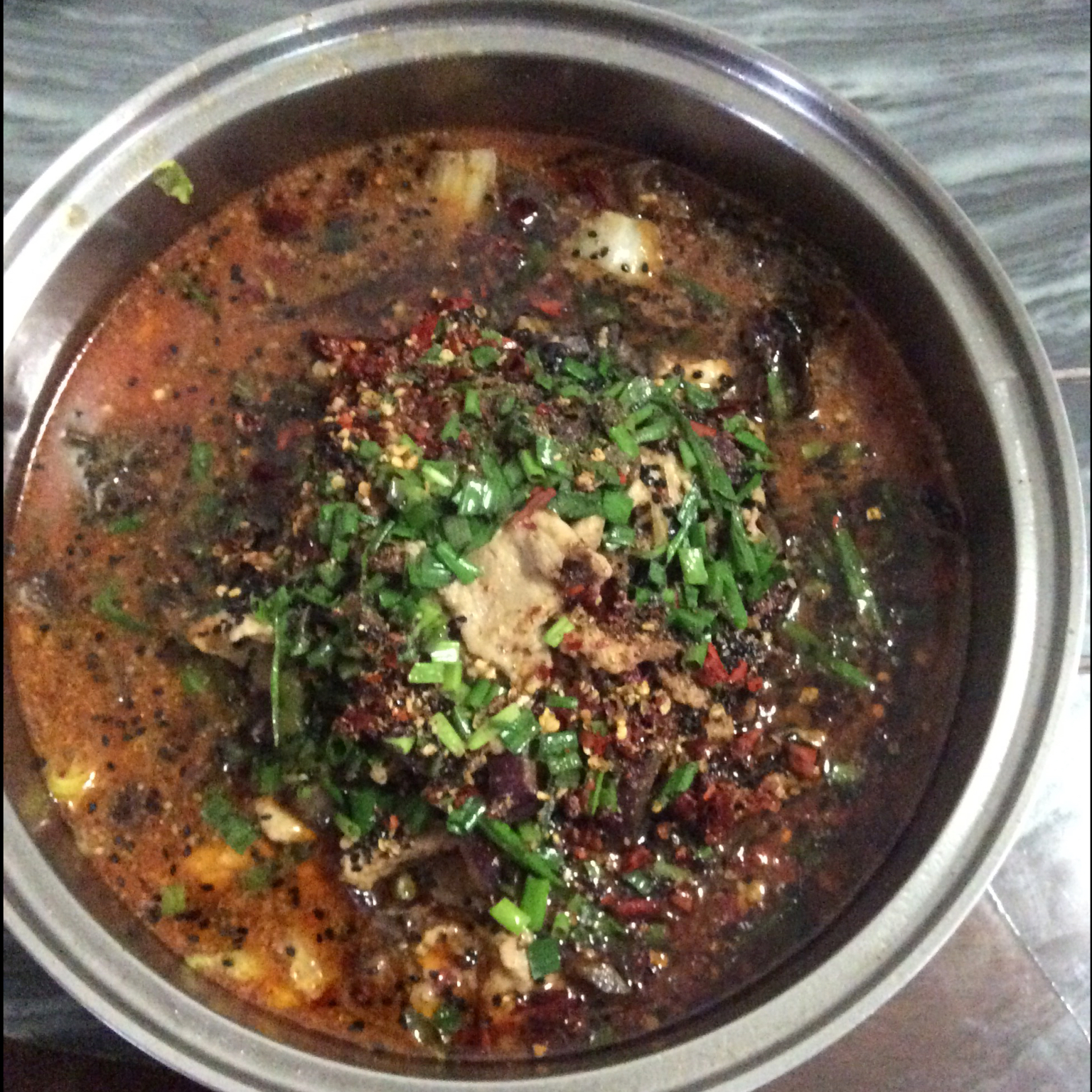 绝味川菜—水煮肉片๑