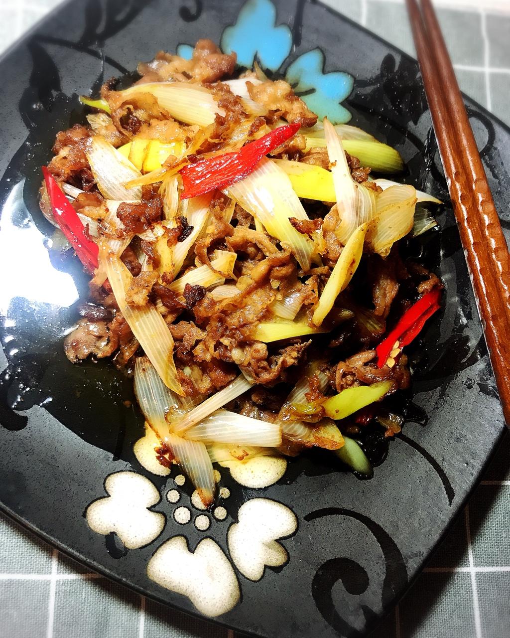 葱爆羊肉