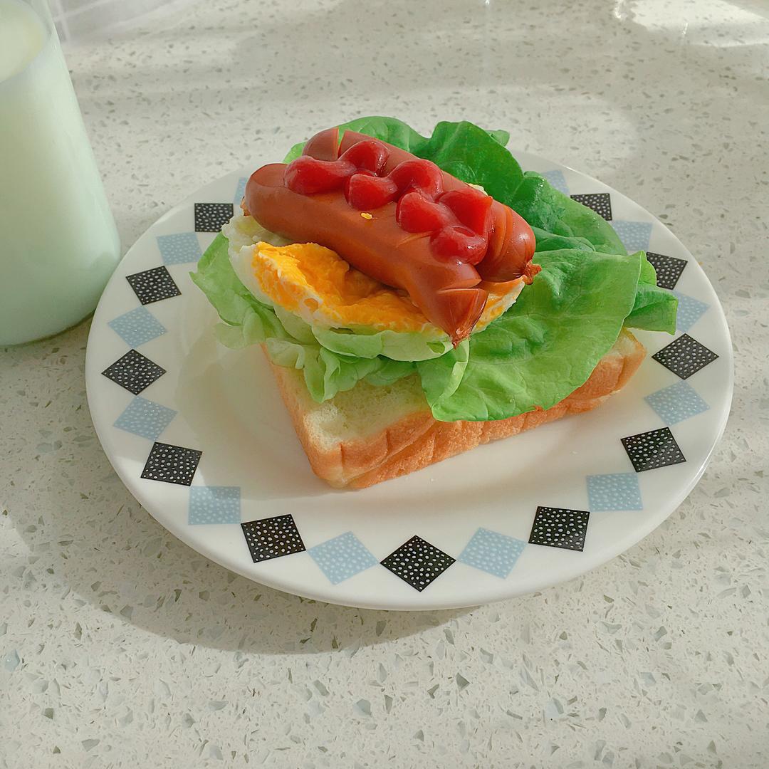 纯奶手撕吐司的做法 步骤1