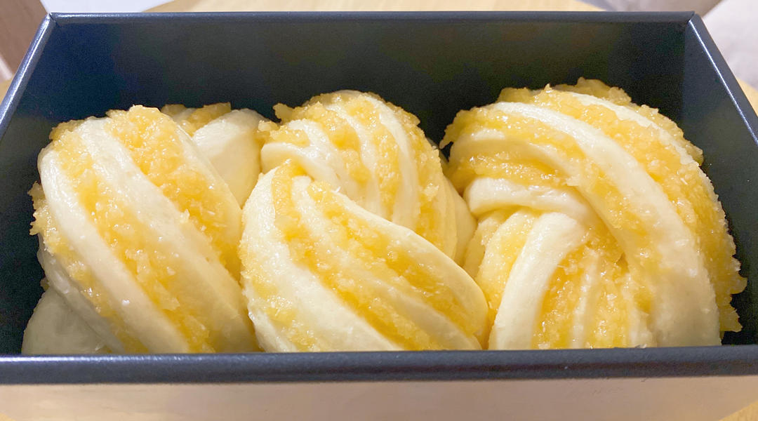椰蓉满满吐司！幸福的味道。