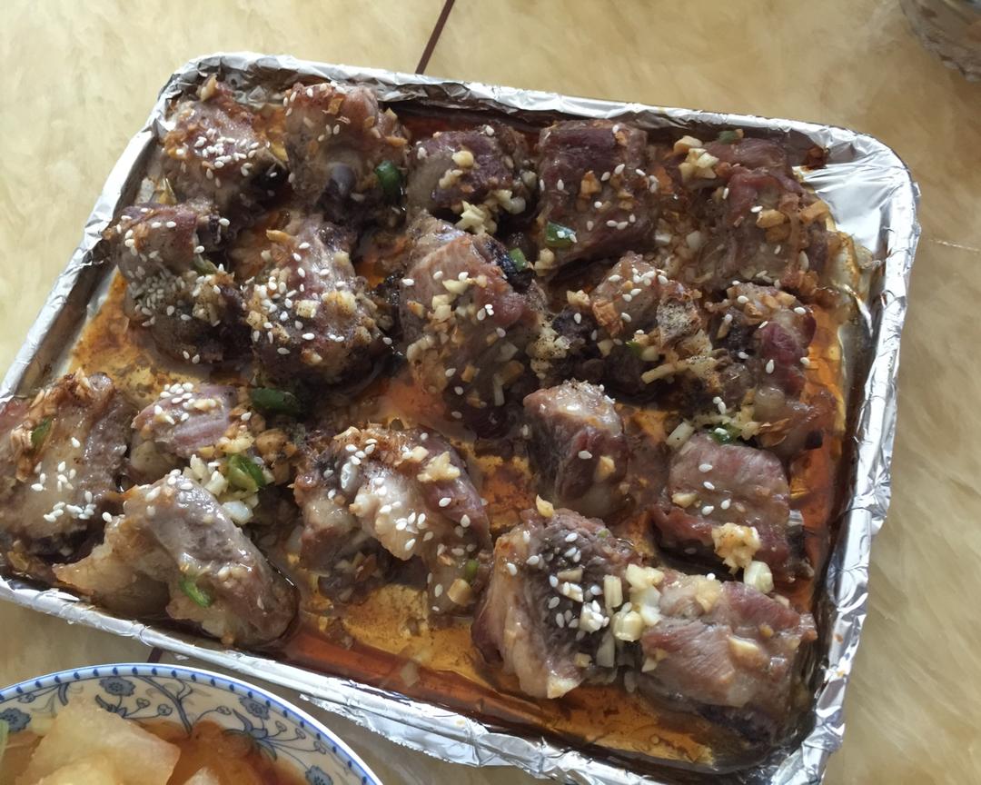 香到骨头里的蒜香排骨（烤箱）