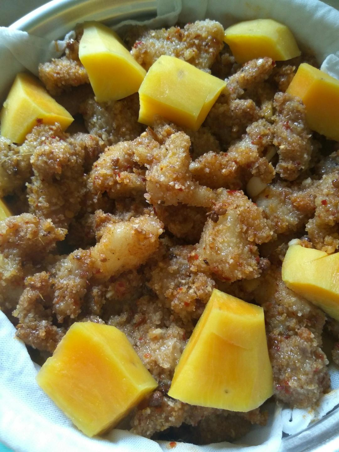 rure做的土豆粉蒸肉