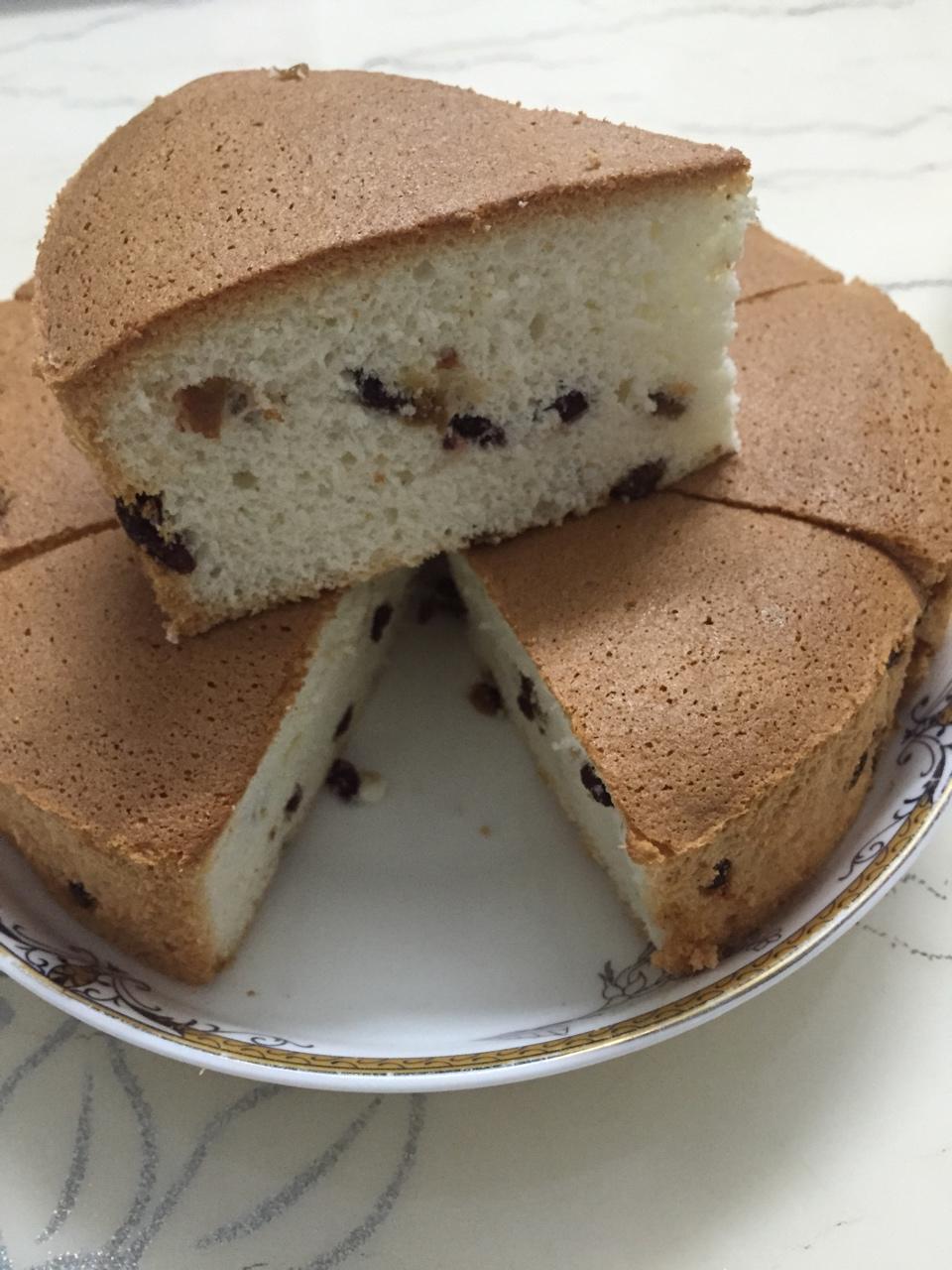 白天使戚风蛋糕 Angel Fruit Cake