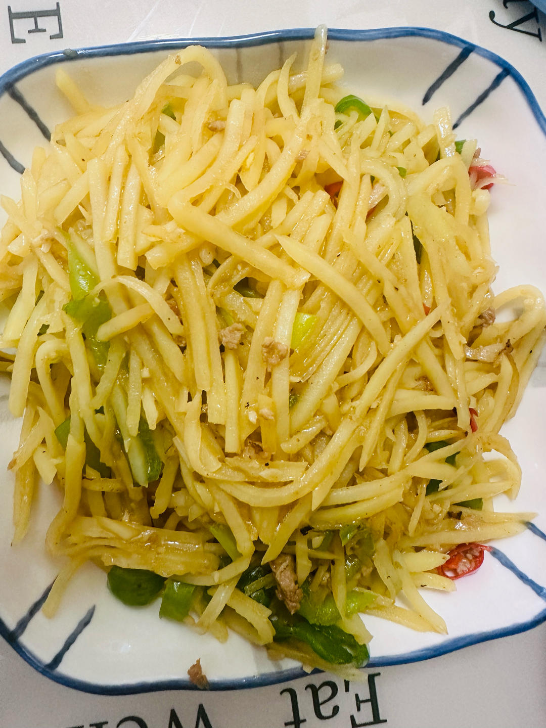 爽口下饭！营养多元！不用下锅炒的炝土豆丝！