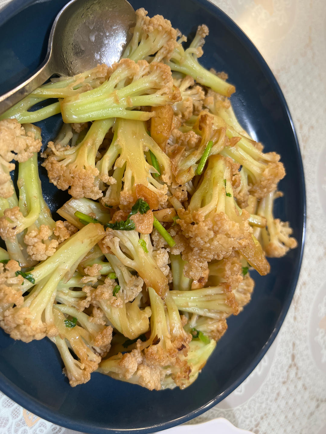 比肉还好吃的素炒菜花