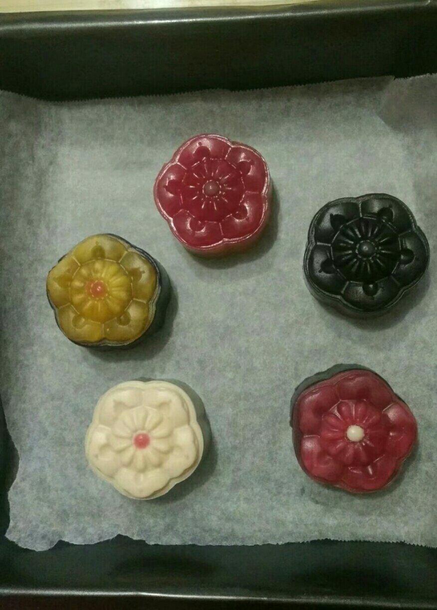 详细步骤手工桃山皮月饼