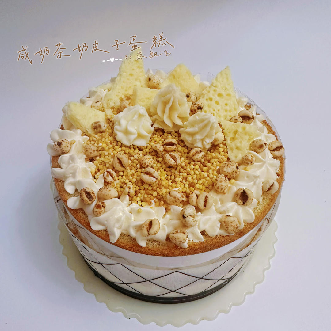 超简单完美戚风蛋糕（6寸2蛋）附打发、翻拌、脱模视频