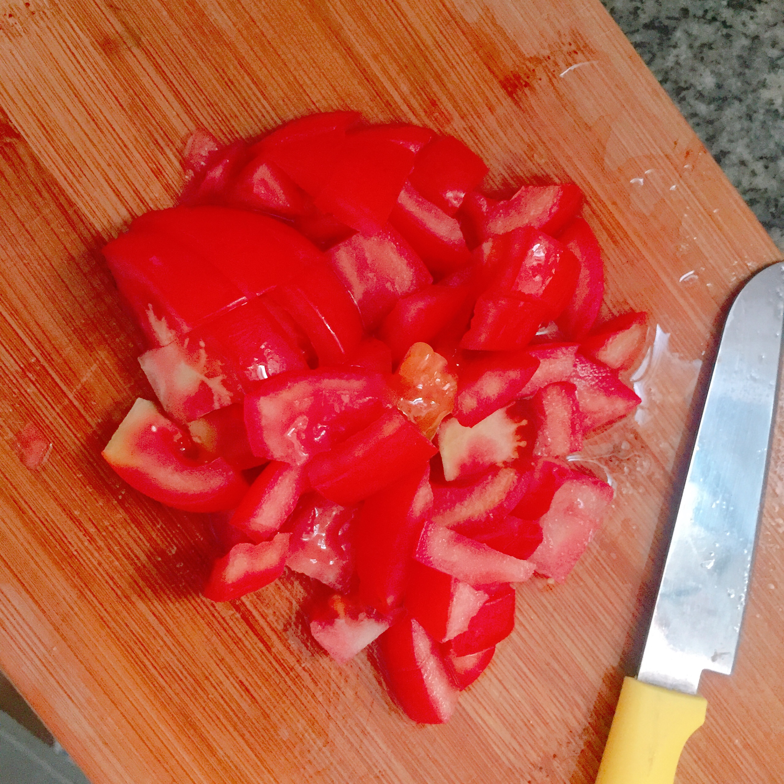 番茄🍅鸡胸肉丸的做法 步骤3