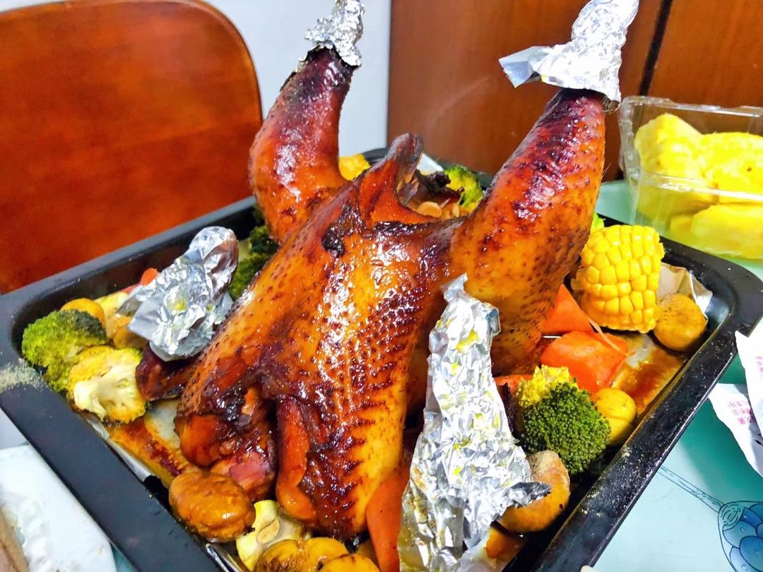 蜂蜜黄油烤鸡