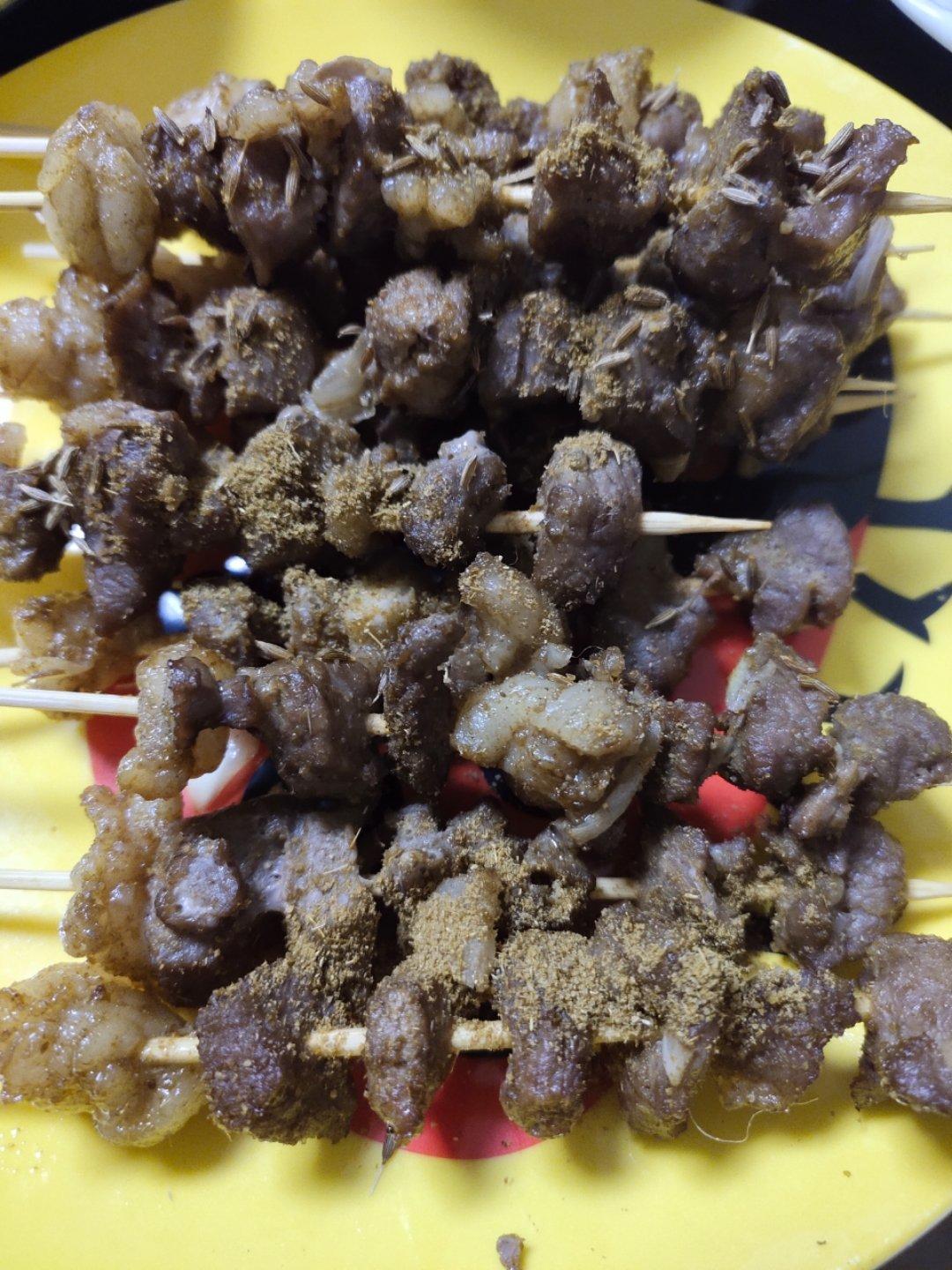 烤羊肉串
（烤箱版）