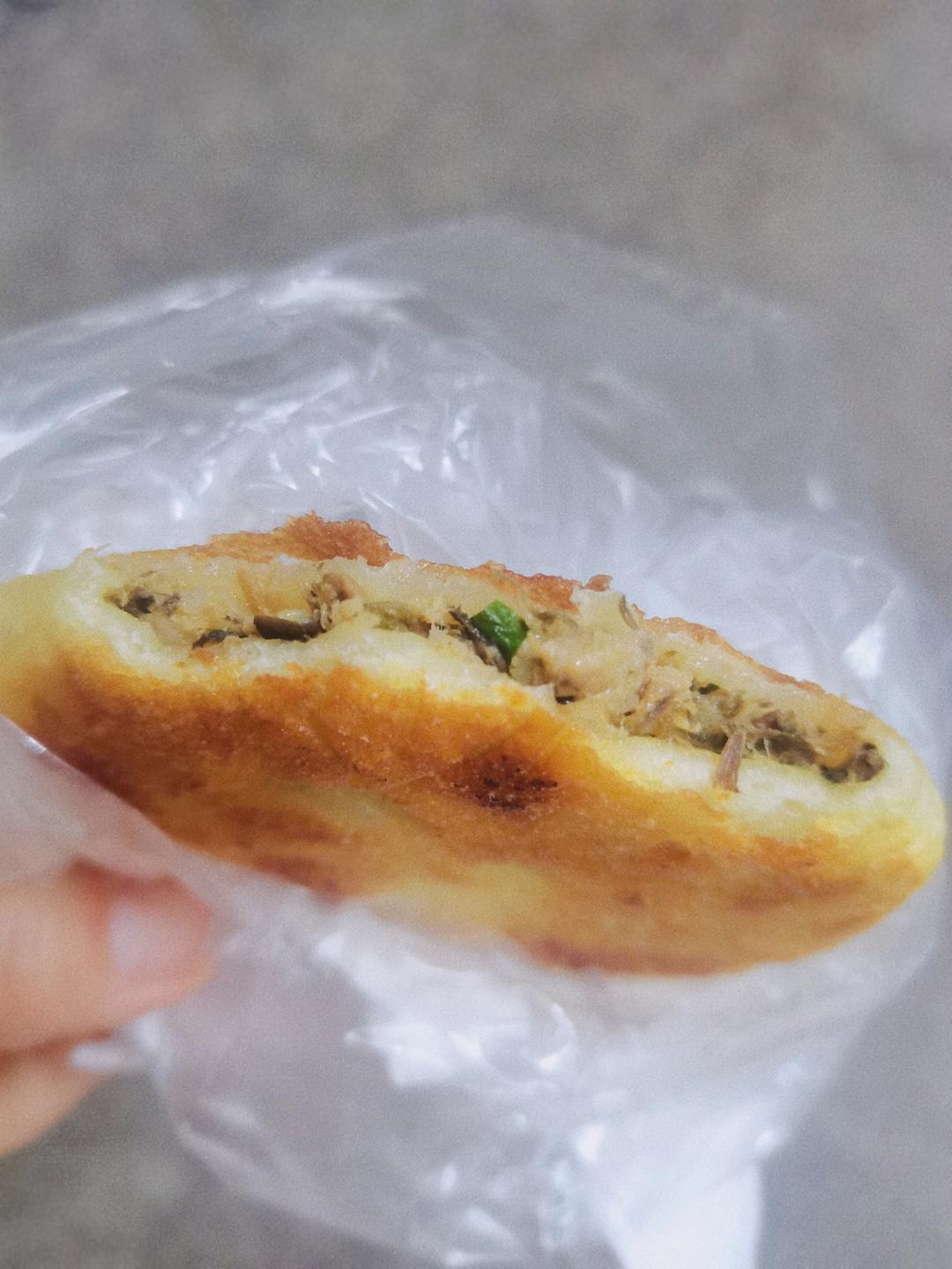 梅干菜猪肉烧饼