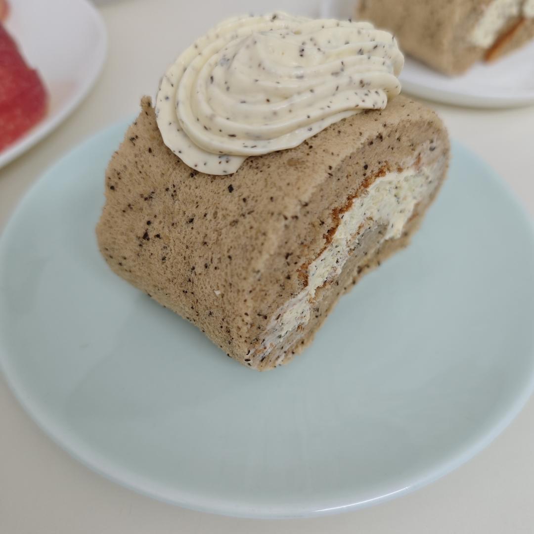 山姆招牌丨伯爵红茶蛋糕卷丨卷不裂配方分享