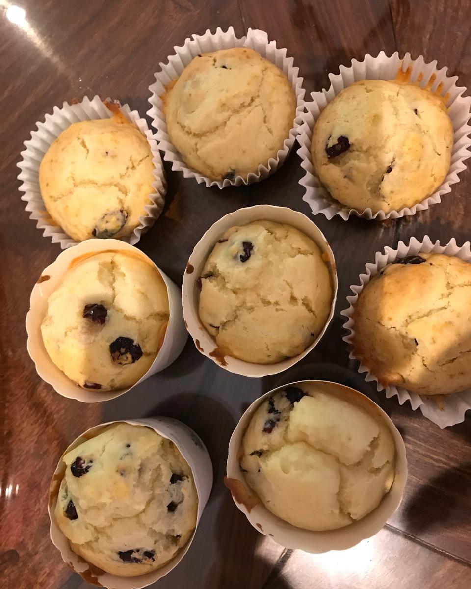 蓝莓玛芬蛋糕 Blueberry Muffin