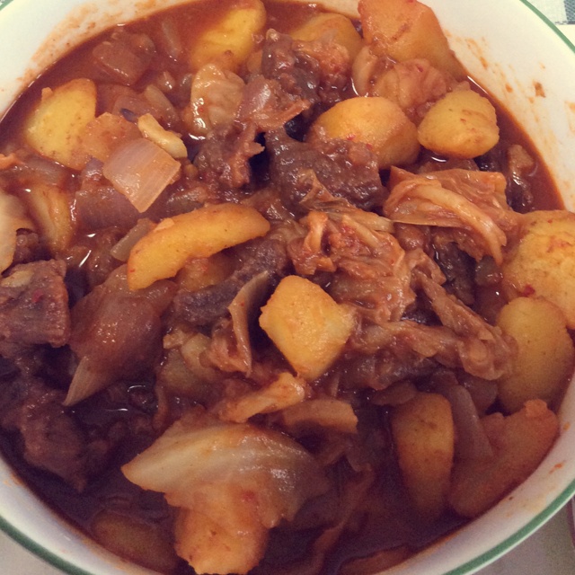 韩式泡菜炒牛肉