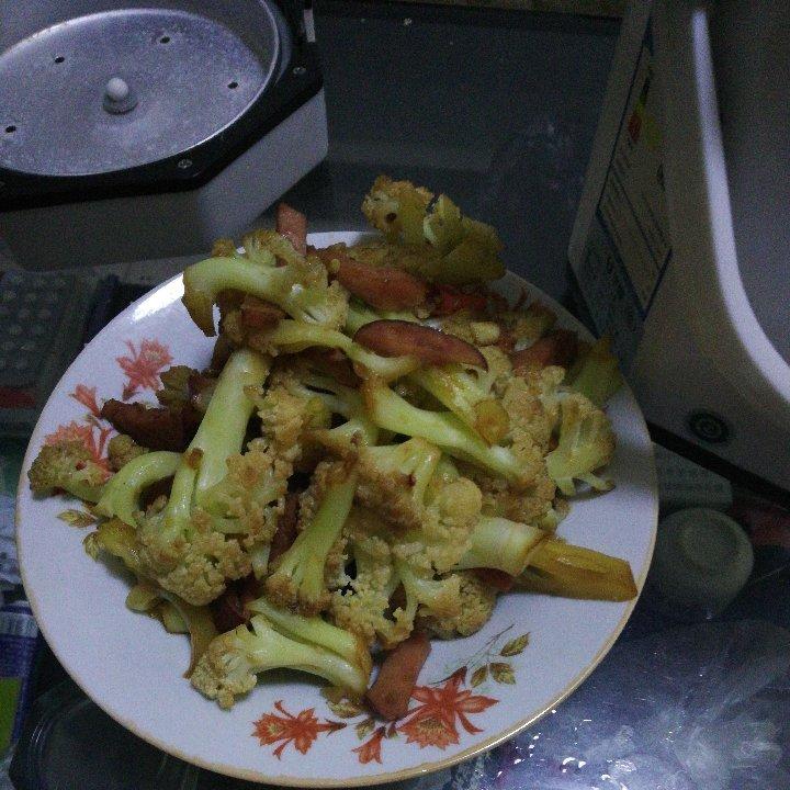 炒花菜