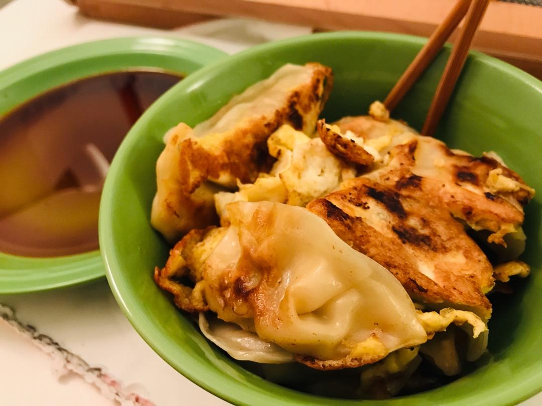 懒人快手抱蛋煎饺