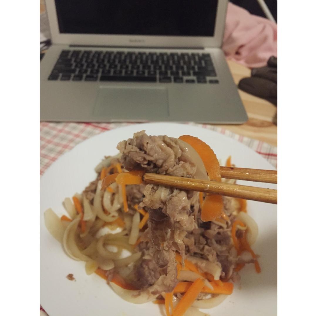 洋葱爆肥牛
