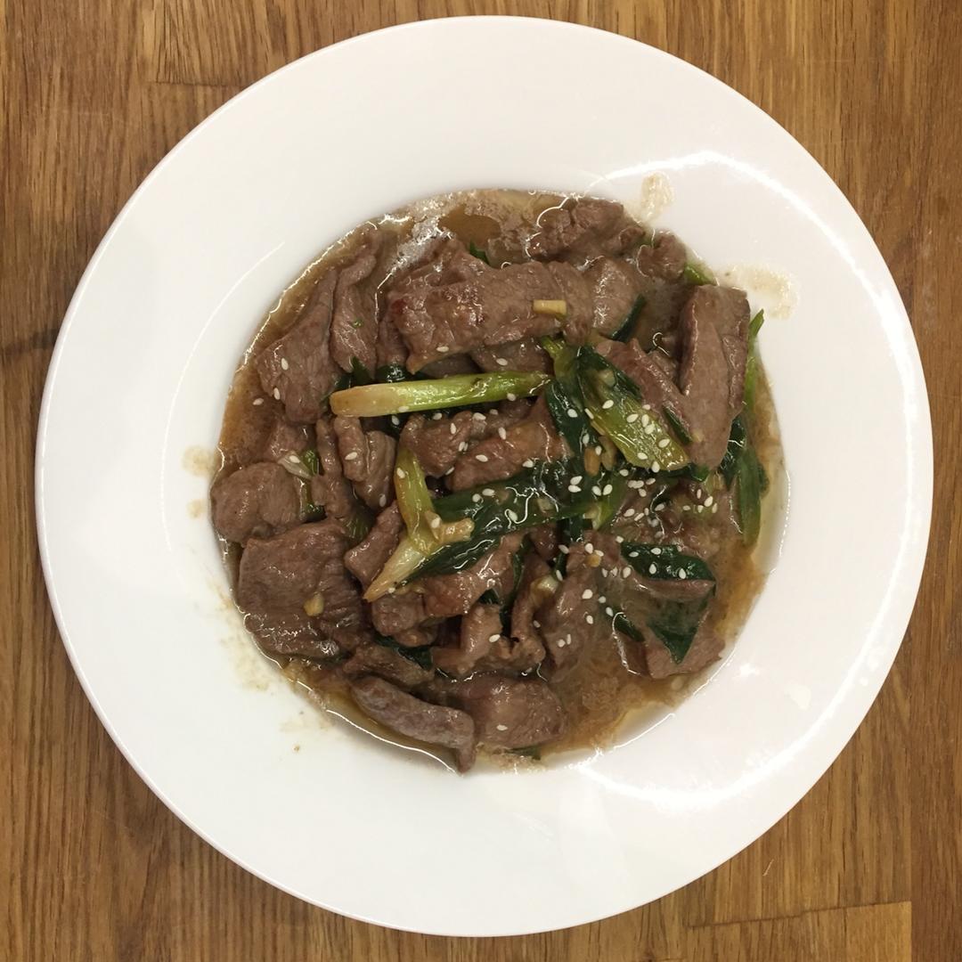 葱爆羊肉