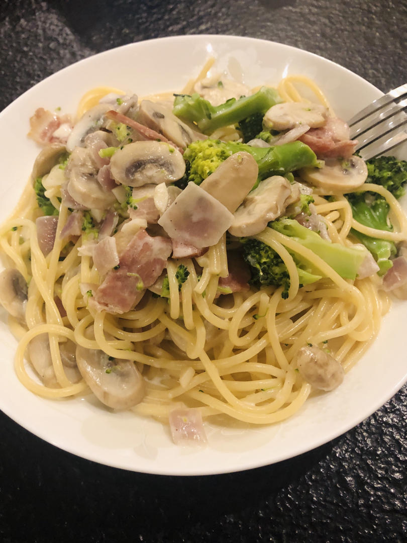 奶油培根意大利面 - Creamy Beacon Linguine