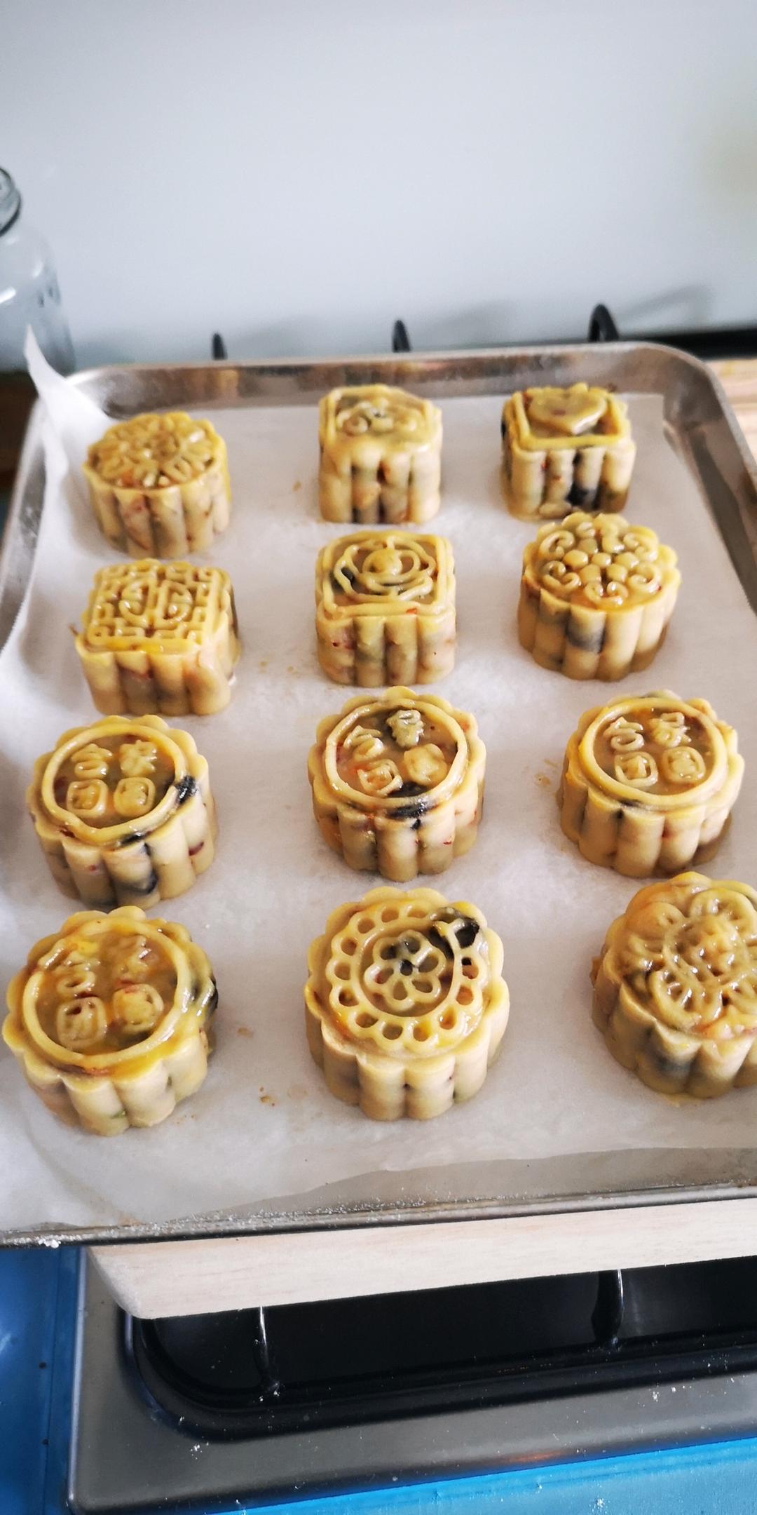 广式五仁月饼蜂蜜版（不用转化糖浆）