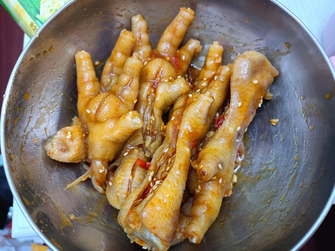 好吃到跺脚‼️蒜香酸辣无骨鸡爪～酸辣开胃