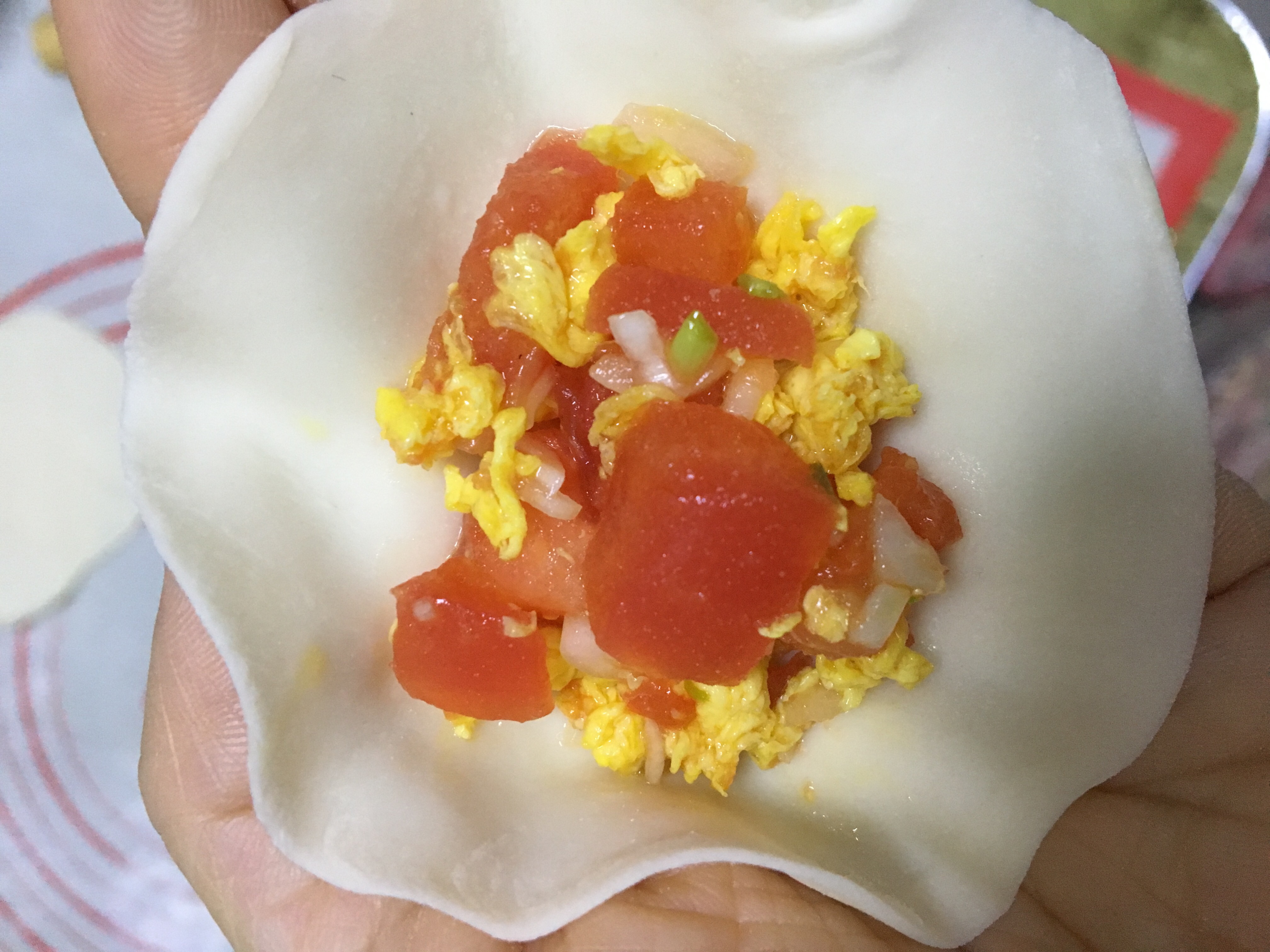 西红柿鸡蛋水饺的做法 步骤6