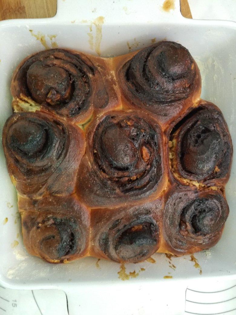 红糖肉桂核桃手撕面包