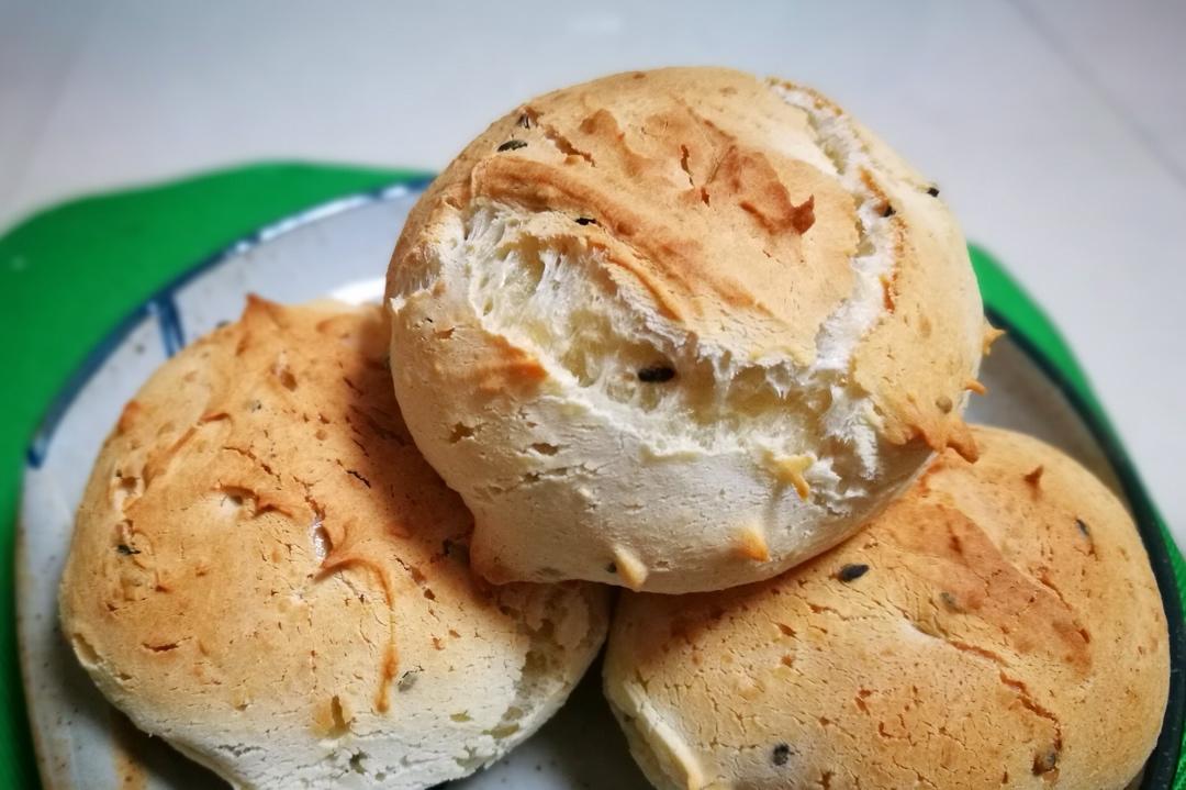 不用预拌粉的麻薯包